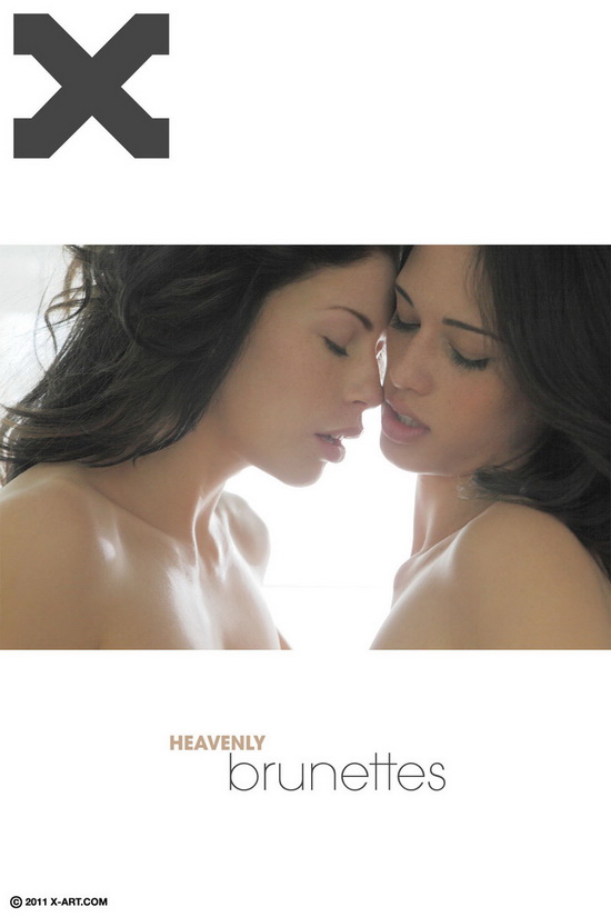 X-Art Tiffany Thompson and Brooklyn lesbian porn Heavenly Brunettes